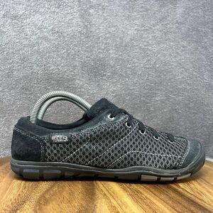 Keen Mercer Lace II CNX Black Athletic Sneakers Shoes Women's Size 9.5 W WIDE